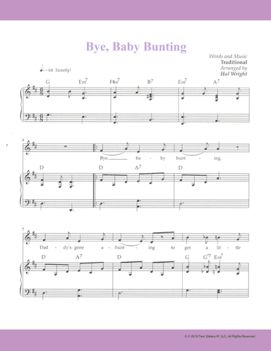 Bye Baby Bunting (arr. Hal Wright)