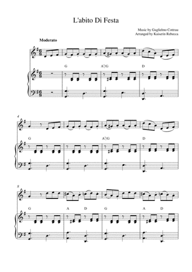 L'abito Di Festa (arr. Kaiserin Rebecca)
