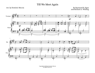 Till We Meet Again (arr. Dominic Meccia)