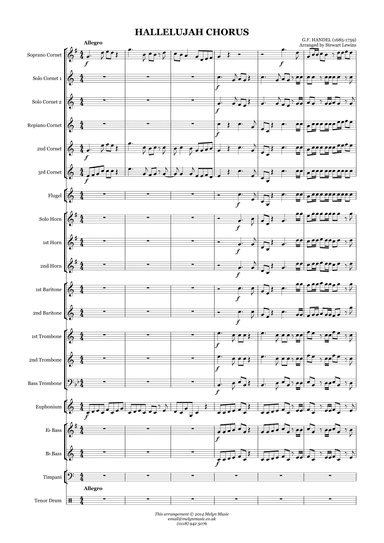 Hallelujah Chorus (arr. Stewart Lewins)