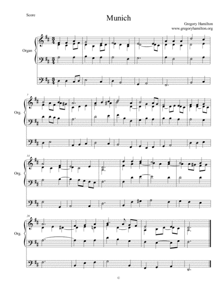 Ich Will Dich Leben - Alternate Harmonization