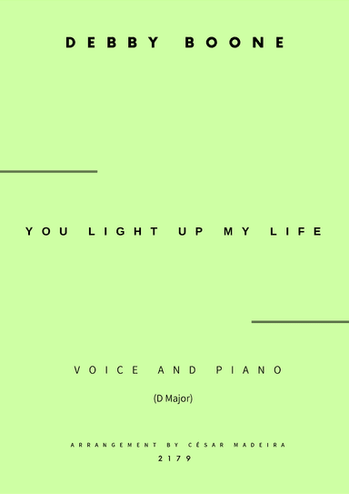 You Light Up My Life (arr. César Madeira)