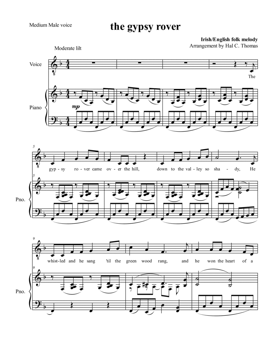 The Gypsy Rover (arr. Hal C. Thomas)