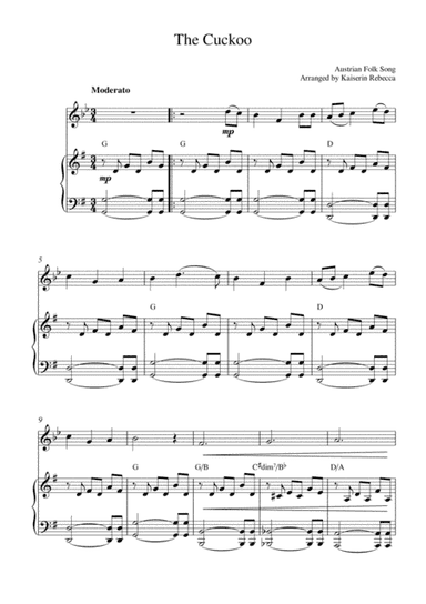 The Cuckoo (arr. Kaiserin Rebecca)