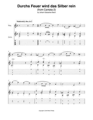 Durchs Feuer wird das Silber rein (Excerpt) (arr. Mark Phillips)