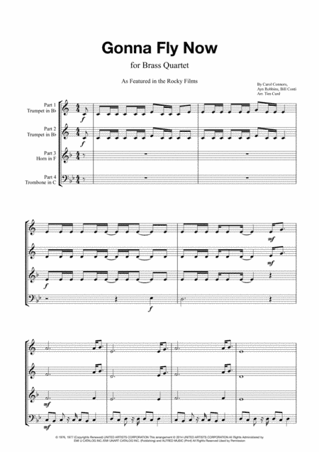 Gonna Fly Now (arr. Tim Curd)