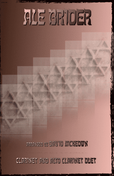 Ale Brider, Jewish Klezmer song for Clarinet and Alto Clarinet Duet (arr. David McKeown)