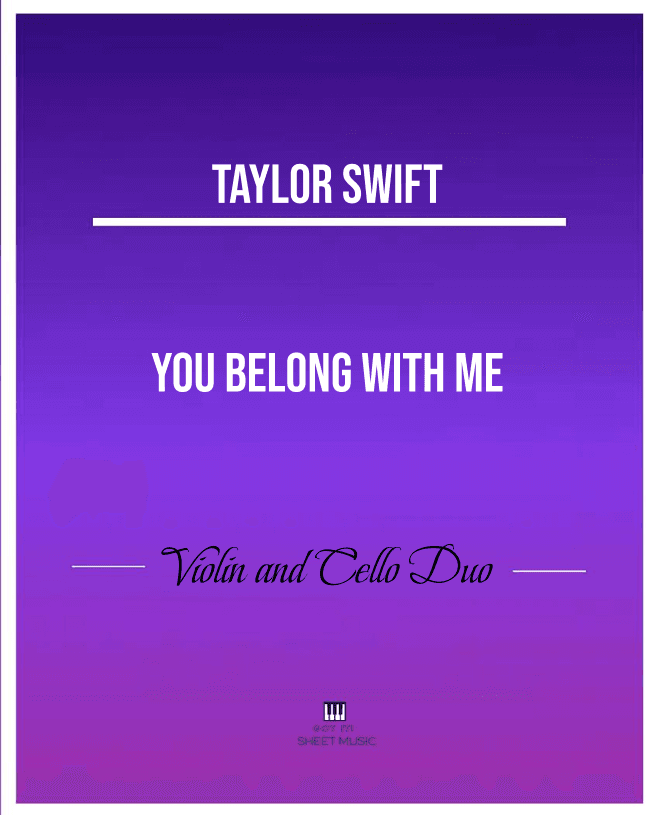 You Belong With Me (arr. ANDRE LAITANO)