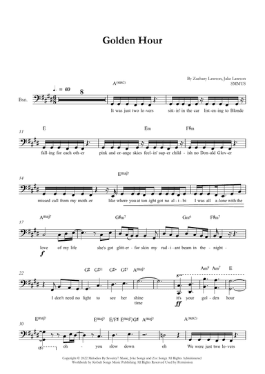 Golden Hour (arr. SMMUS)