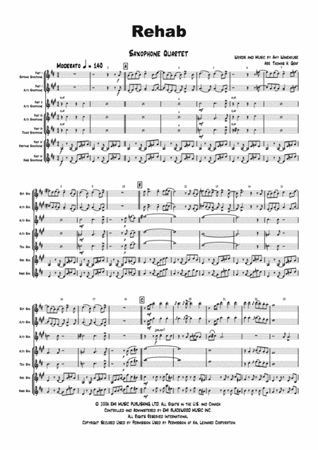 Rehab (arr. Thomas H. Graf)