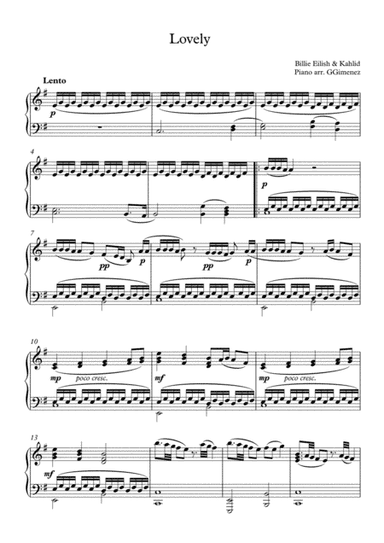 Lovely (arr. Gonzalo Gimenez)