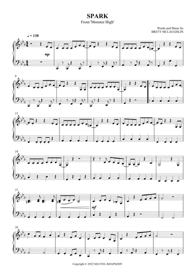 Spark (arr. SCMusic)