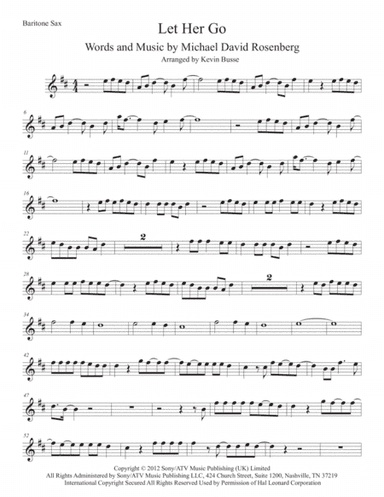 Let Her Go (arr. Kevin Busse)