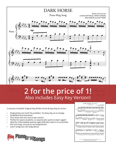 Dark Horse (arr. Jared Johnson)