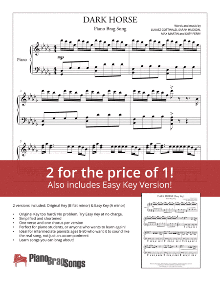 Dark Horse (arr. Jared Johnson)