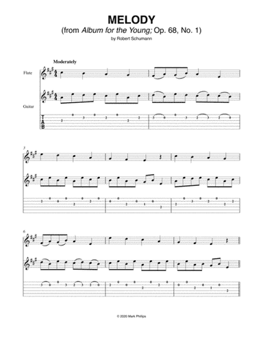 Melody (from Album for the Young) (arr. Mark Phillips)