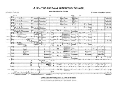 A Nightingale Sang In Berkeley Square (arr. Damon Sink)