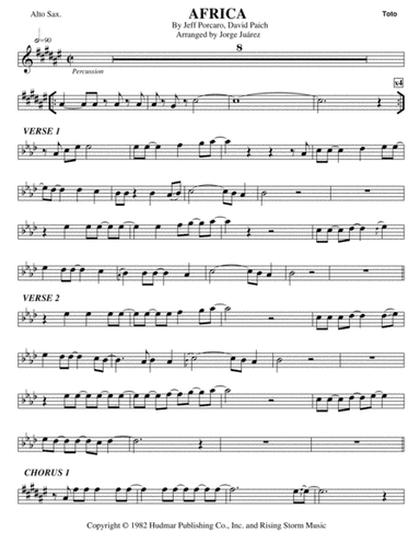 Africa (arr. Jorge Juárez)