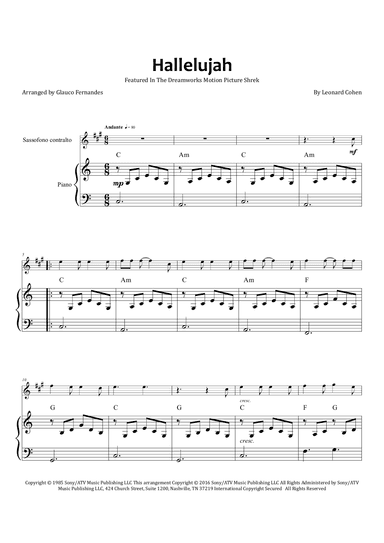 Hallelujah (arr. Glauco Fernandes)