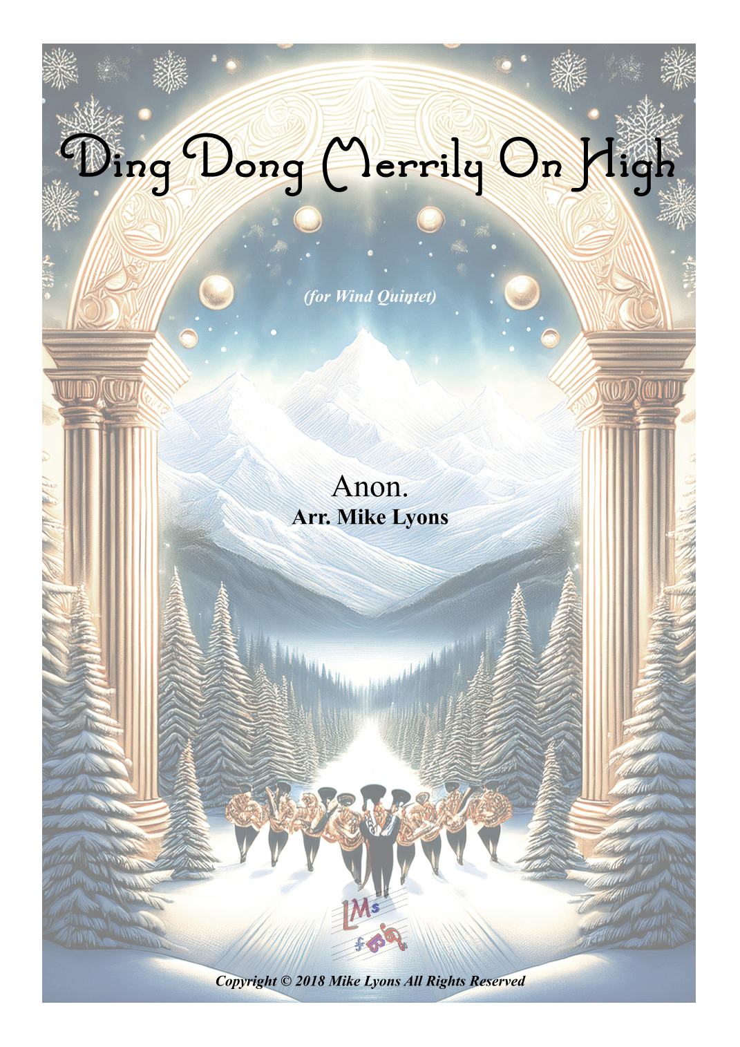 Wind Quintet - Ding Dong Merrily on High (arr. Mike Lyons)
