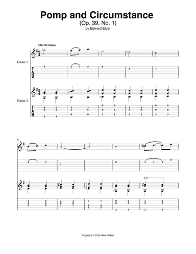 Pomp and Circumstance (arr. Mark Phillips)