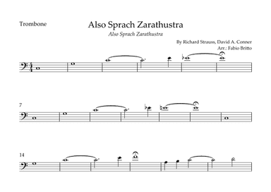 Also Sprach Zarathustra (arr. Fabio Britto)