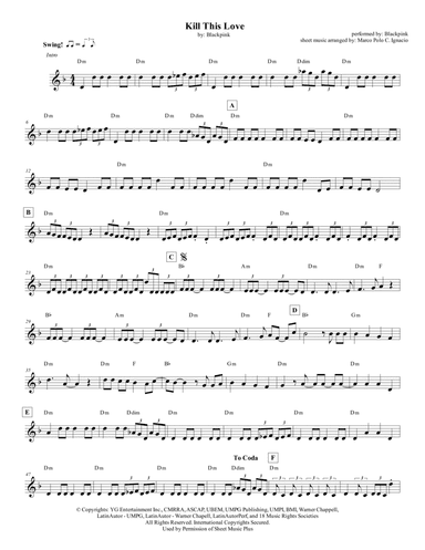 Kill This Love (arr. Marco Polo C. Ignacio)