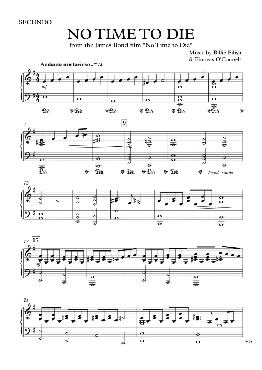 No Time To Die (arr. Merlin Sisko)