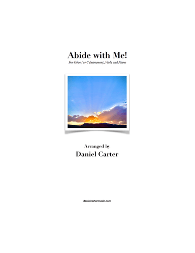Abide with Me! For Oboe, Viola and Piano (arr. Daniel Carter)