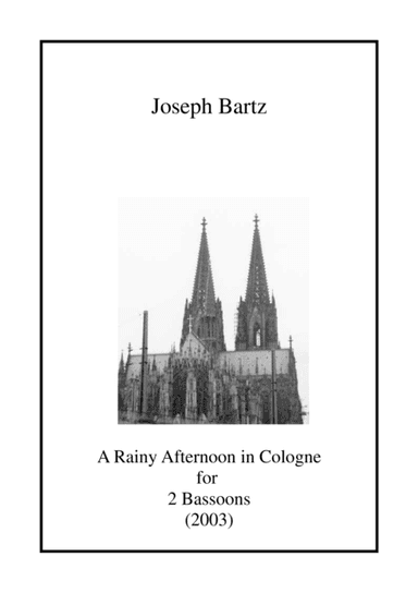 A Rainy Afternoon in Cologne