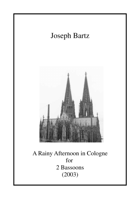 A Rainy Afternoon in Cologne