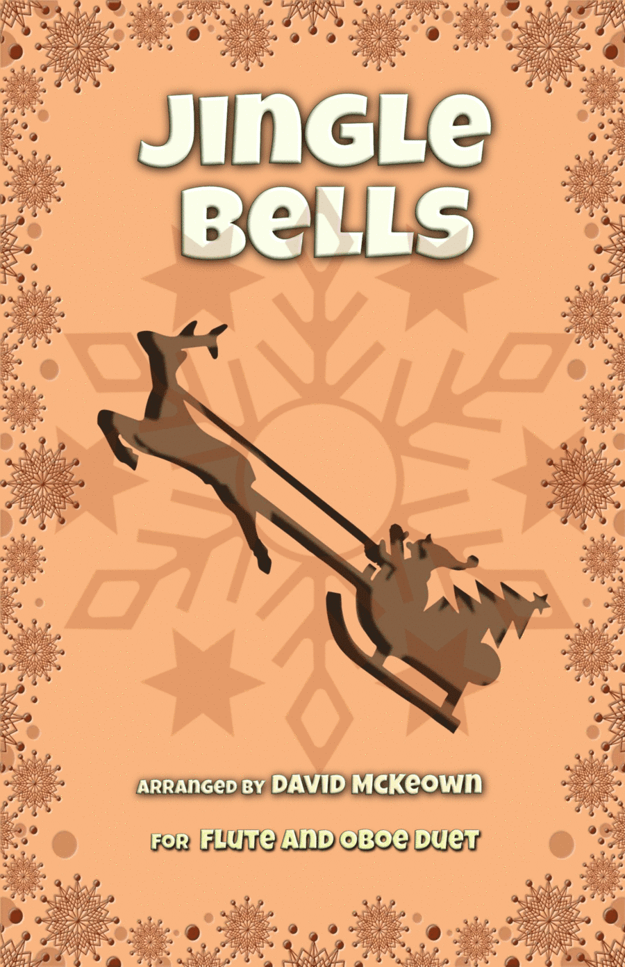 Jingle Bells, Jazz Style, for Flute and Oboe Duet (arr. David McKeown)