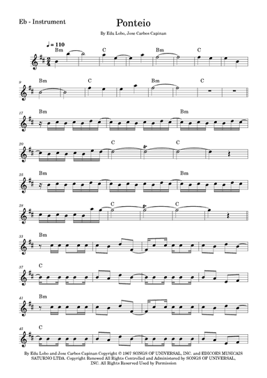 Ponteio (arr. Fabio Eduardo de Oliveira)