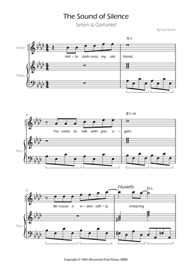 The Sound Of Silence (arr. Ygor Nunes)