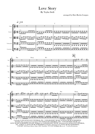 Love Story (arr. Davi Rocha Campos)