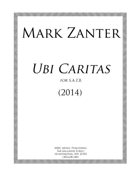Ubi Caritas (2014)