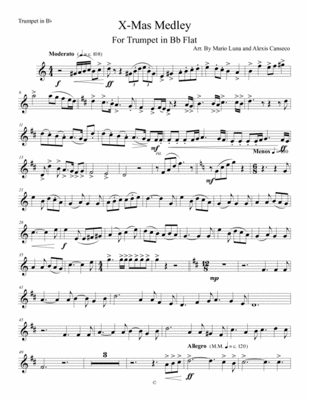 Christmas Lights (arr. CANSECO Publisher)