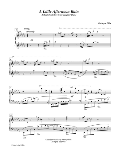 Three Impressionistic Pieces for Piano