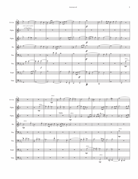 Ricercare a6 - BMV 1079 (arr. Rudy Volkmann)