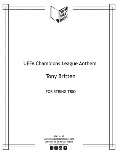 Uefa Champions League Team (arr. Jose Quintana)