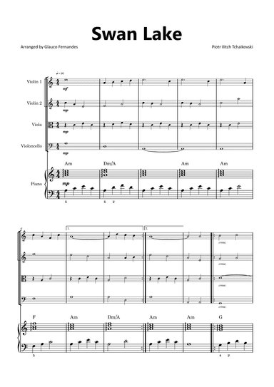 Swan Lake (arr. Glauco Fernandes)