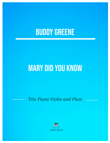 Mary, Did You Know? (arr. ANDRE LAITANO)