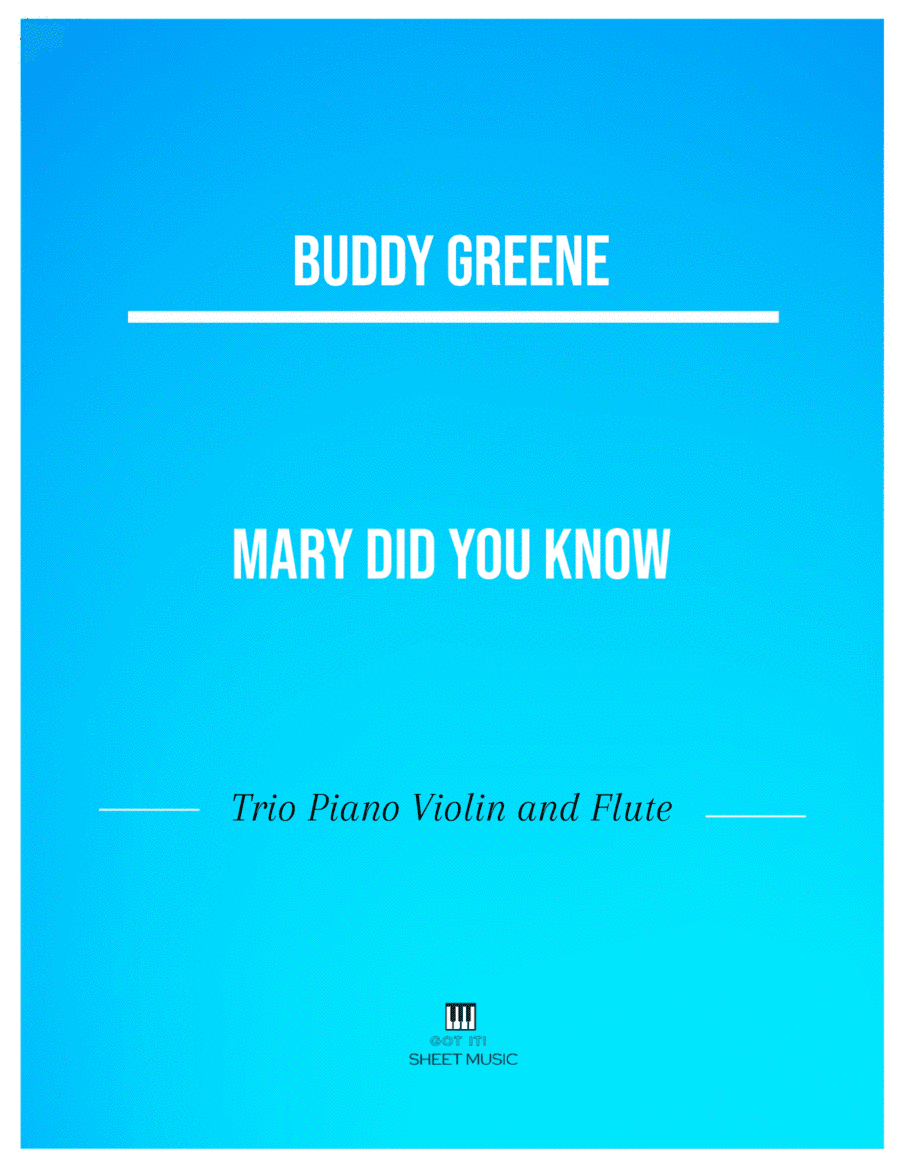 Mary, Did You Know? (arr. ANDRE LAITANO)