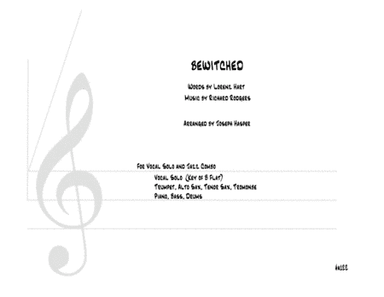Bewitched (arr. Joe Hasper)