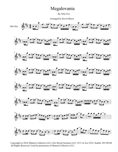 MEGALOVANIA (from Undertale) (arr. Kevin Busse)
