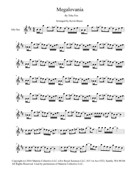 MEGALOVANIA (from Undertale) (arr. Kevin Busse)