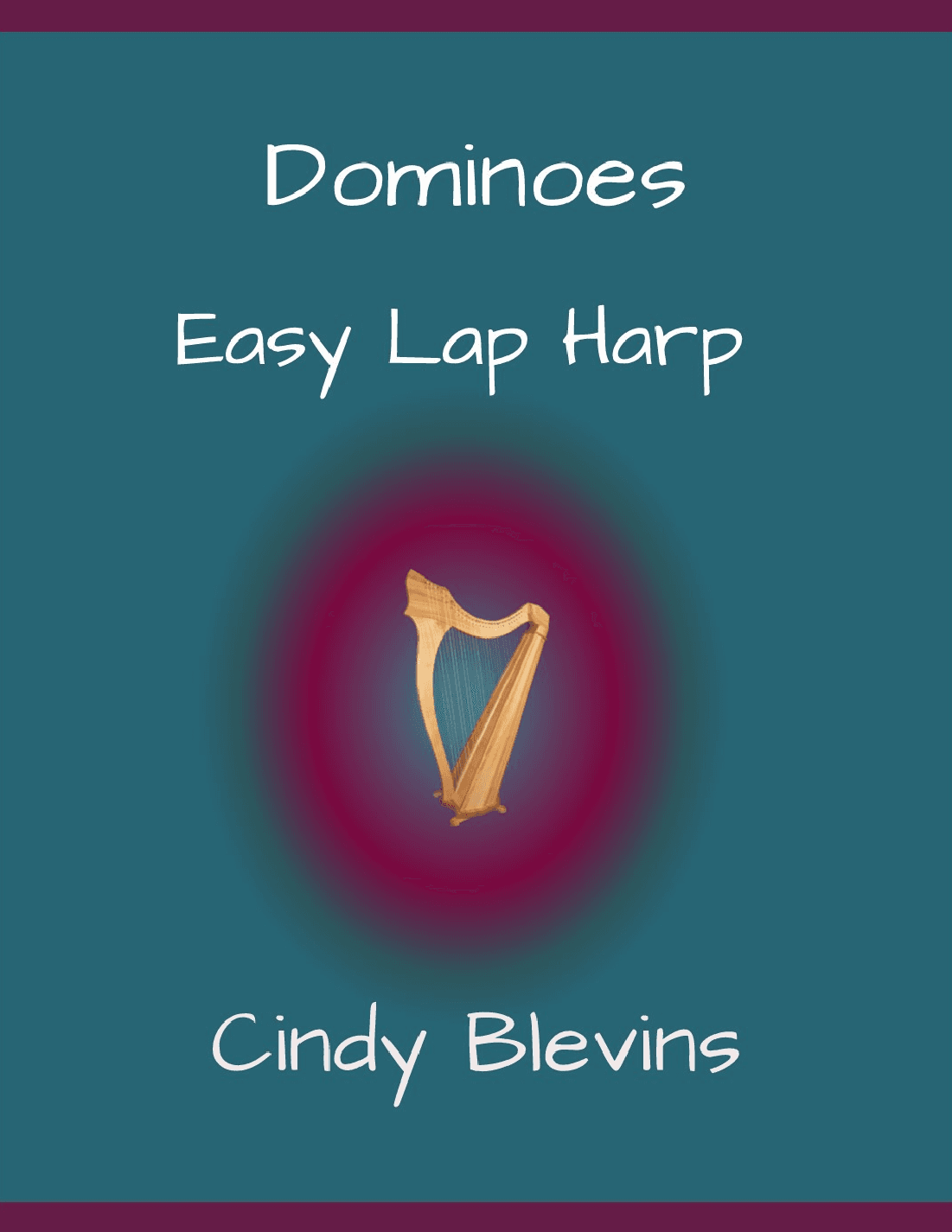 Dominoes, Easy Lap Harp Solo