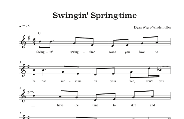 Swingin' Springtime