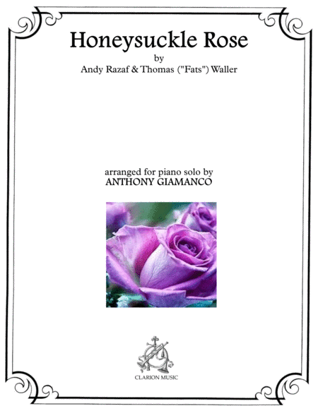 Honeysuckle Rose (arr. Anthony Giamanco)