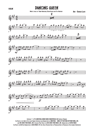 Dancing Queen (arr. Darren Lloyd)